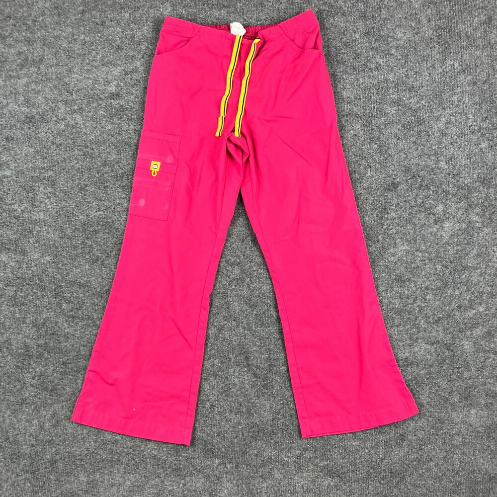Spread Good Cheer Pants‎ Womens XSP Pink Cargo Flare Drawstring Pocket Casual